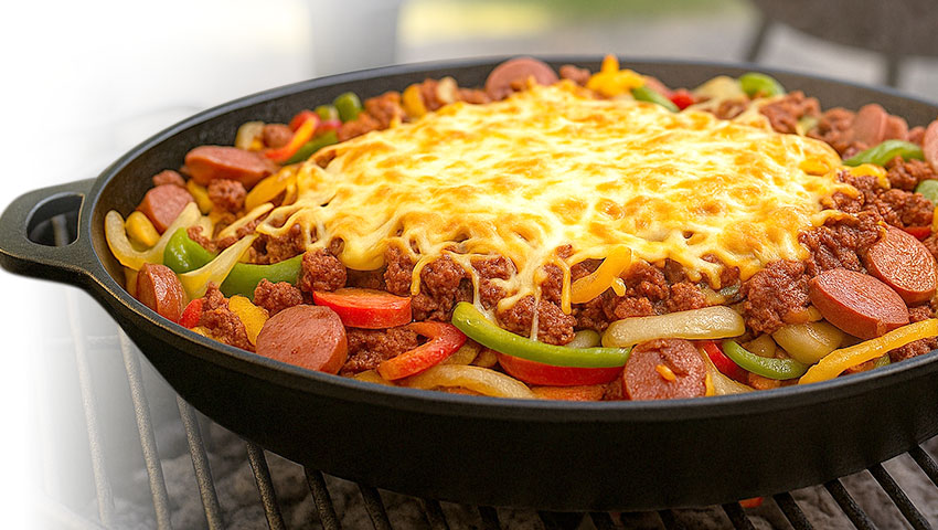 Recipe: Discada del Rey con Salchicha Frankfort con
Pavo Corona